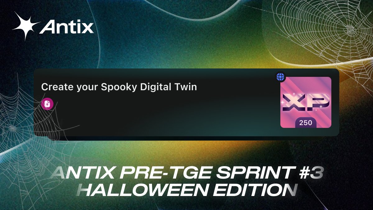 antix_in's tweet image. $ANTIX TGE Sprint #3 is here and this is a scary one 😱

Spooky Halloween tasks, thrilling quests, in-costume Digital Twins for you to have fun with!

🎃 Come celebrate the weird and the scary in Antix at 
zealy.io/cw/antixin/que…
Don’t miss out!