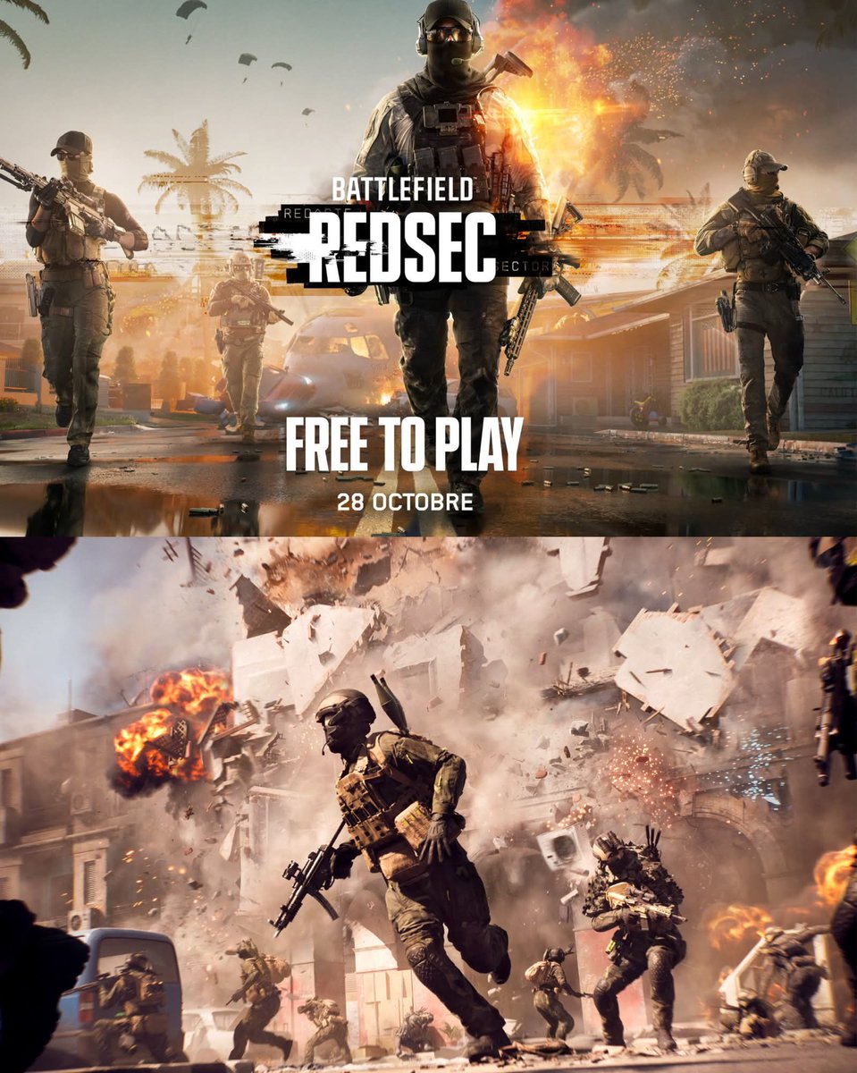 7ElevenGaming's tweet photo. 💥 #Battlefield 6 anuncia su nuevo modo de juego #Resec, un battle royale que estará disponible de forma GRATUITA a partir de MAÑANA. https://t.co/qhmRSS5IIs