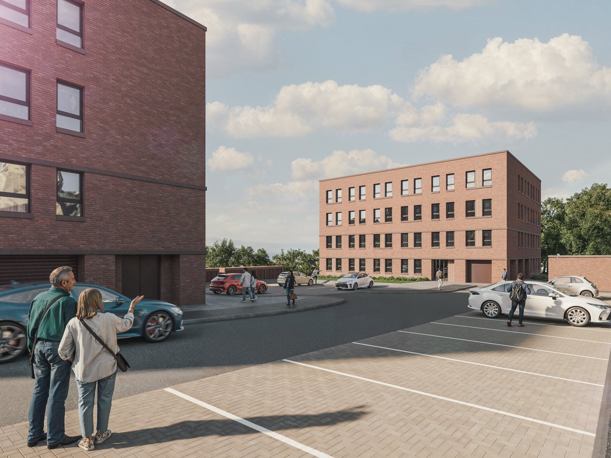 Good way to finish a Monday, planning application lodged with South Lanarkshire Council for 38 new residential units for social rent in East Kilbride. In partnership with EKHA.