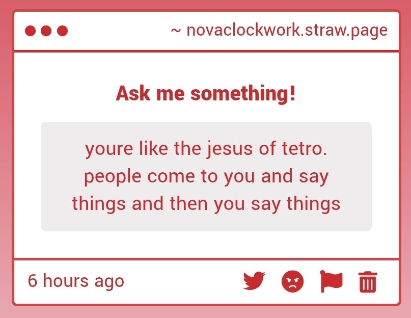 I was gonna say you're exaggerating but I'm more distracted by how endearing of a description you used for what Jesus did. Bro was literally just having conversation and performing miracles why did they do all that to him