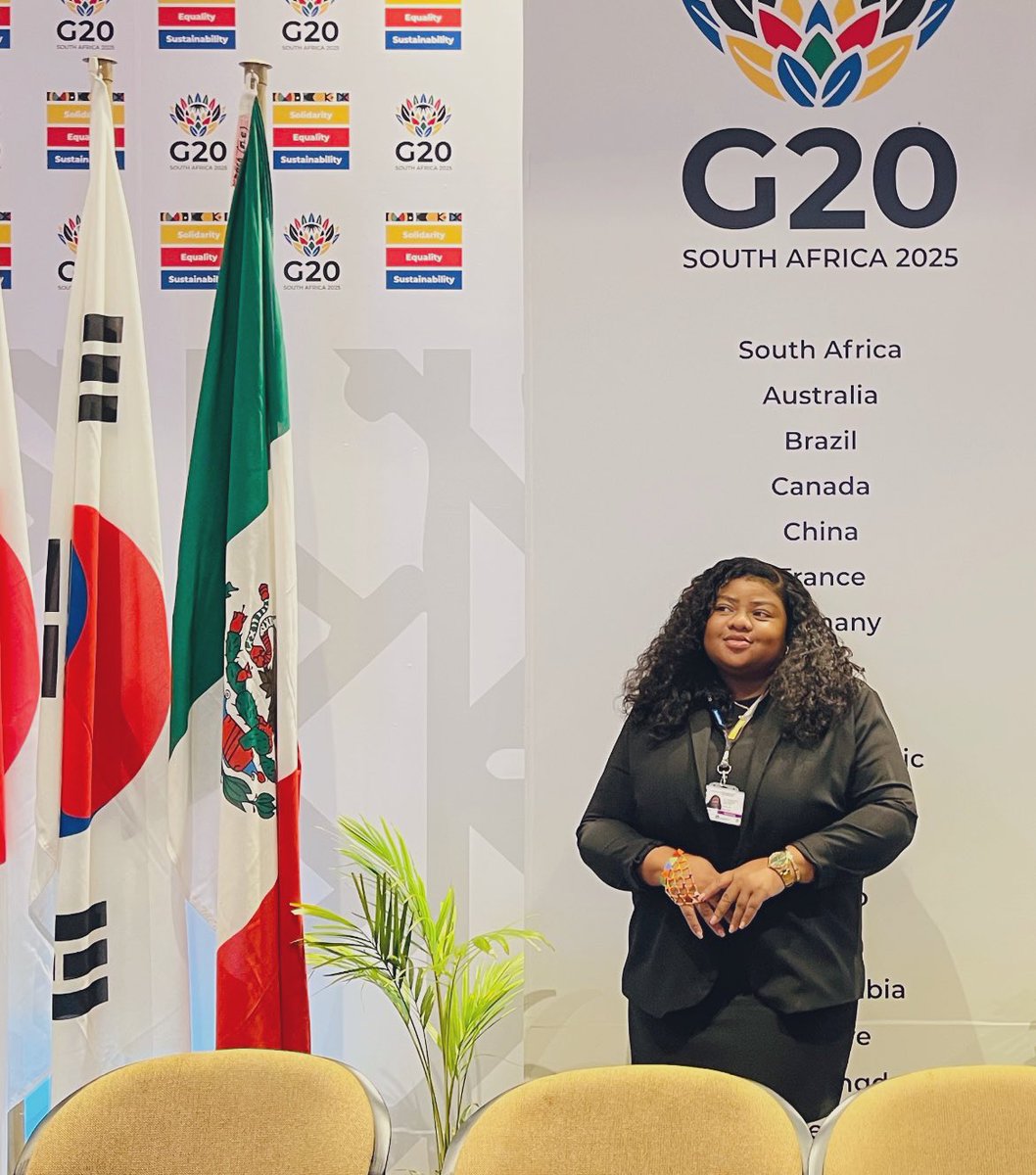 nomalangamathe's tweet photo. So honoured to be part of the G20 in KZN 🥺 #GratefulToGod 🙏 https://t.co/Ymd7Q4m6ek