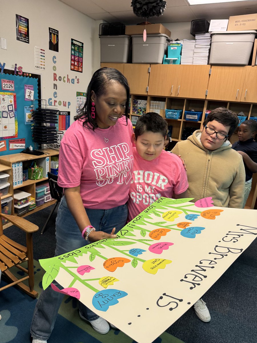 Our students and staff from RISE surprised our incredible principal, Mrs. Brewer, with a special moment of appreciation for National Principals Month! Her leadership, positivity, and dedication make SHP a brighter place to learn and grow every single day. 🌟
#SHPisthePlacetoBEE