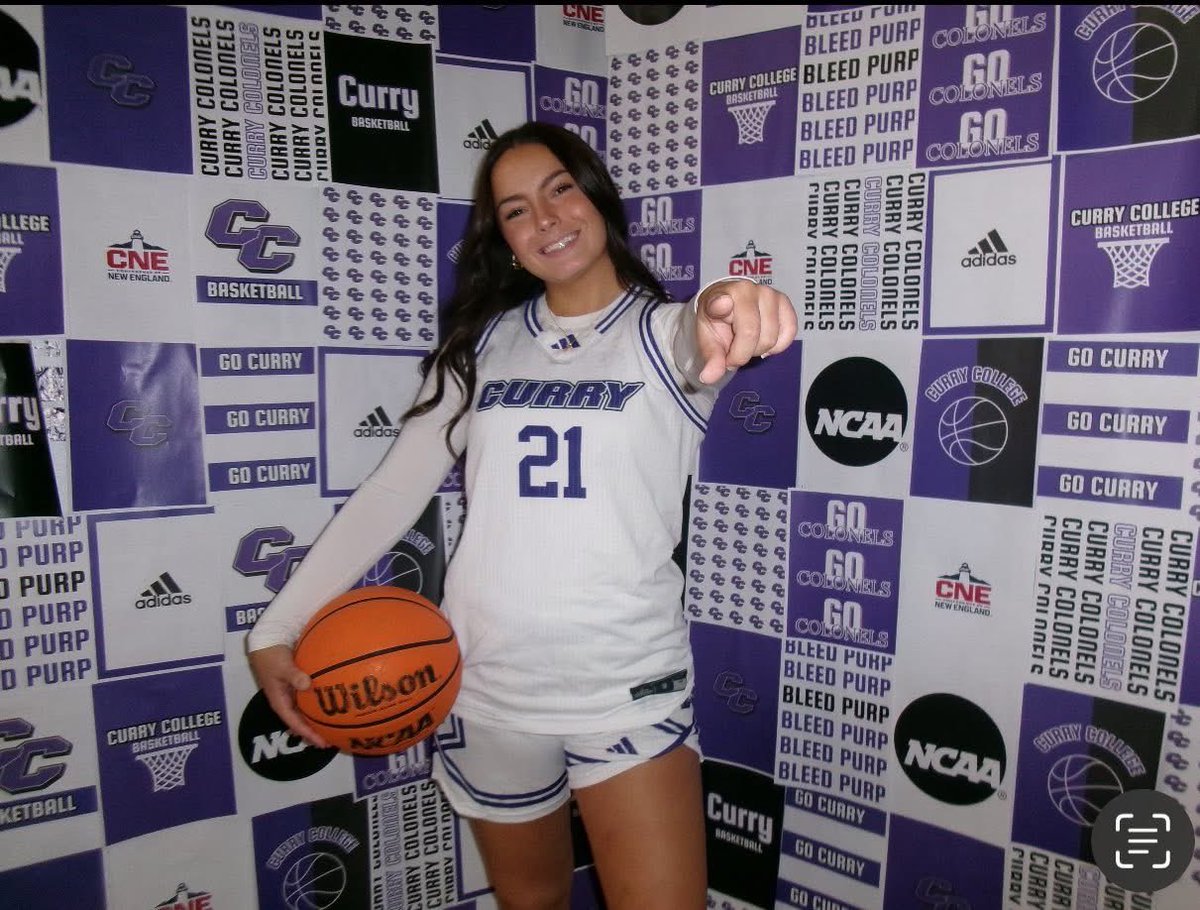 Let’s do this, <a href="/O_Roy_0/">Olivia Roy</a>! 💜🤍 <a href="/joereedy23/">Joe Reedy</a> <a href="/CurryCollegeWBB/">Curry College WBB</a> #OneTeamOneFamily