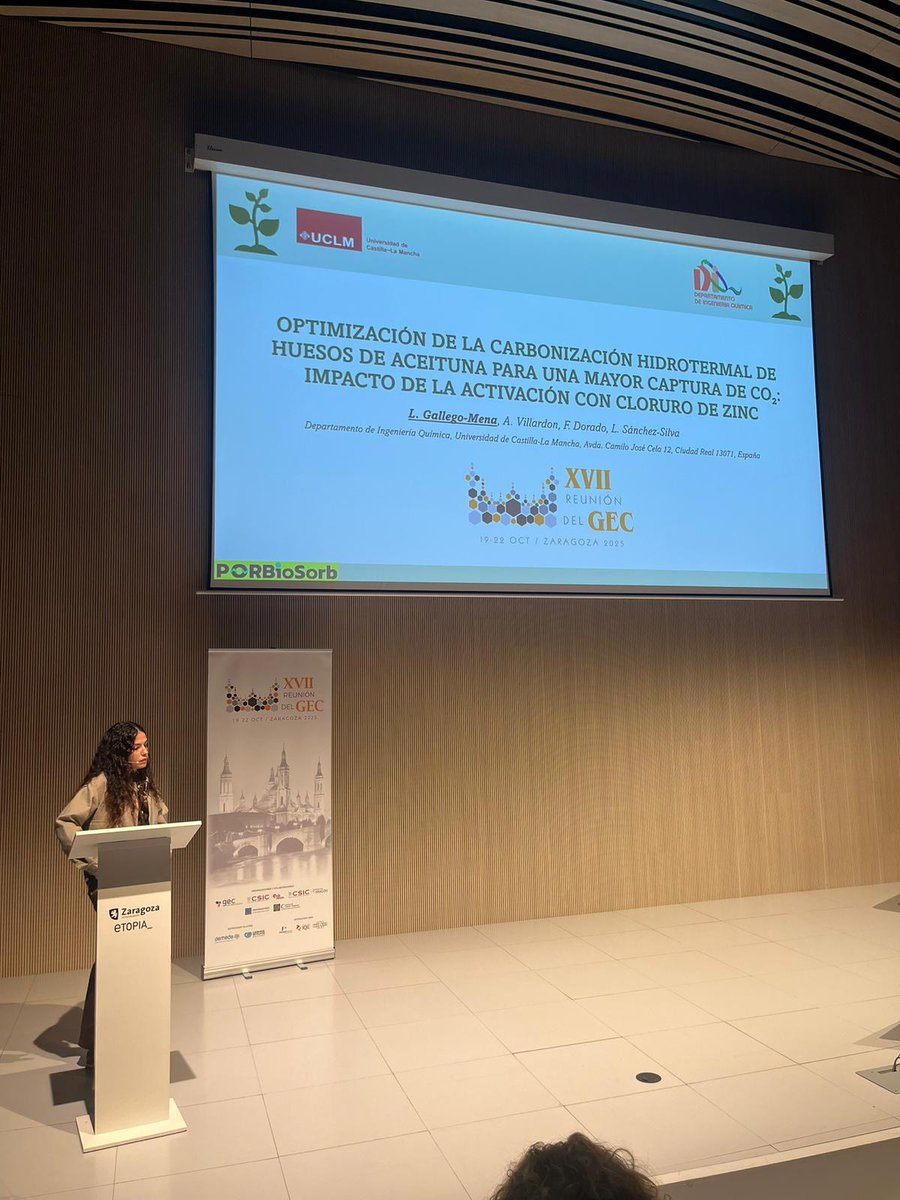 🧪 <a href="/Alba_Villardon/">Alba Villardon</a>  and <a href="/LidiaGallegoMe1/">𝑳𝒊𝒅𝒊𝒂 𝑮𝒂𝒍𝒍𝒆𝒈𝒐</a>  from our department attended the XVII GEC Meeting, where they presented their research. Congratulations on sharing your excellent work with the scientific community! 👏 #Research #GEC2025