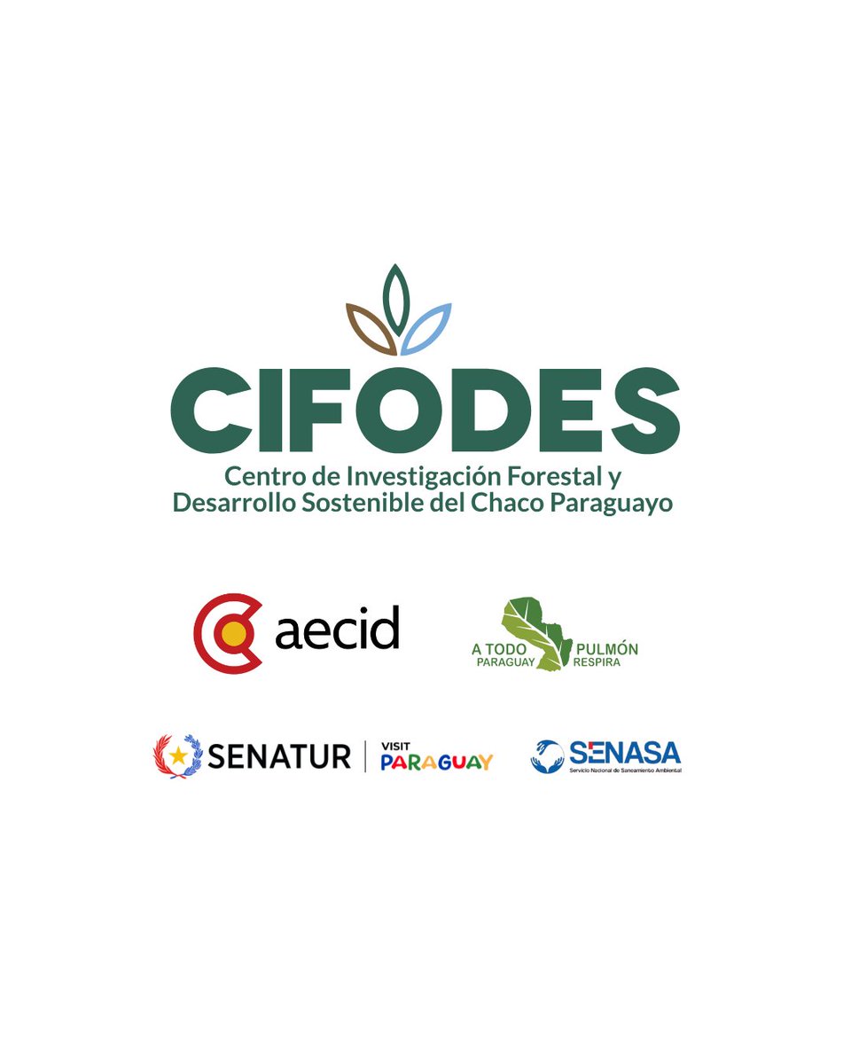cifodespy's tweet photo. Conocer la biodiversidad chaqueña es el primer paso para protegerlas.
🌱El CIFODES es una iniciativa de @AECIDPARAGUAY , implementada por @atodopulmonPY  con el apoyo de @Senatur_Py  y el Servicio Nacional de Saneamiento Ambiental (SENASA) https://t.co/ynoqm3KvV8