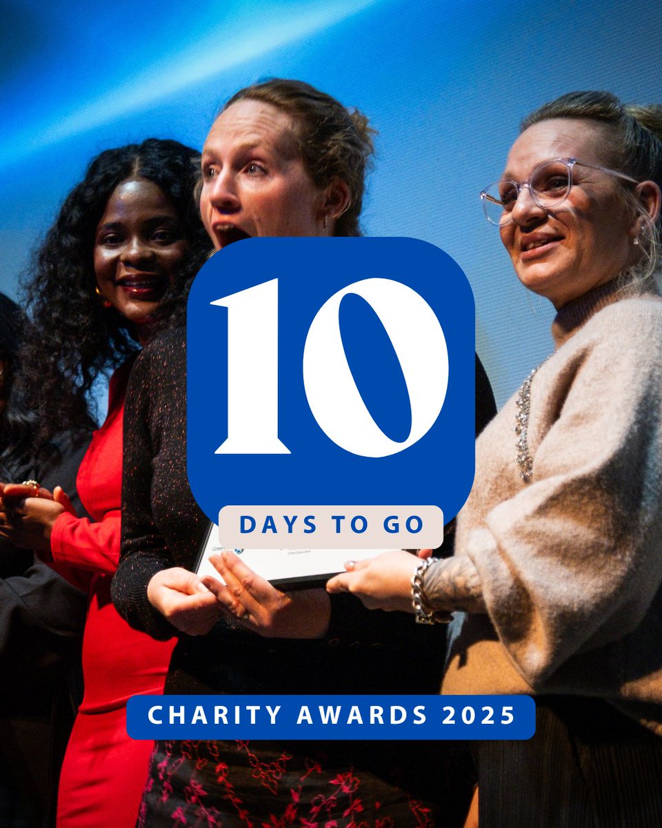 📣 Just 10 days to go until the Greenham Trust Charity Awards 2025! 🎉 The anticipation is building as we get closer to celebrating all.

It’s almost time to honour their incredible achievements—let’s get ready for an unforgettable night!

#CharityAwards2025 #TrustGreenham