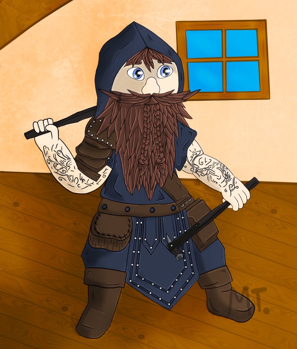 Commission terminé pour mon chéri <a href="/Dizouillle/">Diziel Anarion</a> ❤️