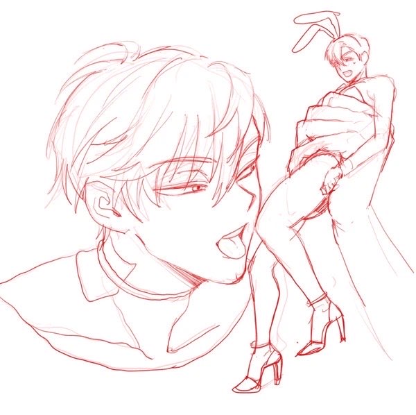 原稿全然終わらないよー
これはだいぶかなり前のらくがき