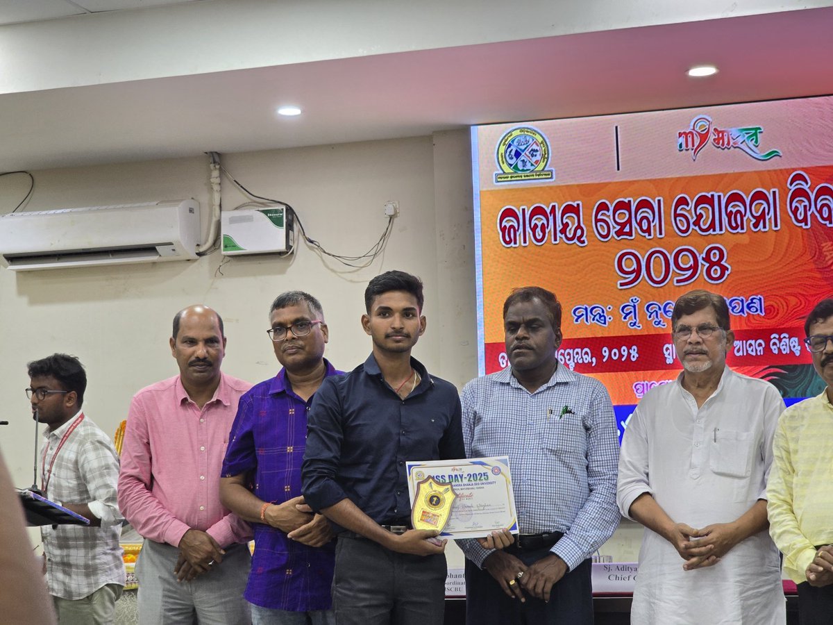 mpcautonsswing's tweet image. "NSS Day Celebration under MSCB University"
Proud moment for MPC College NSS volunteers at the NSS Day Celebration organized under MSCB University! Our students participated enthusiastically in various inter-college competitions and achieved outstanding success. 🏆
#NSSDay#MPC