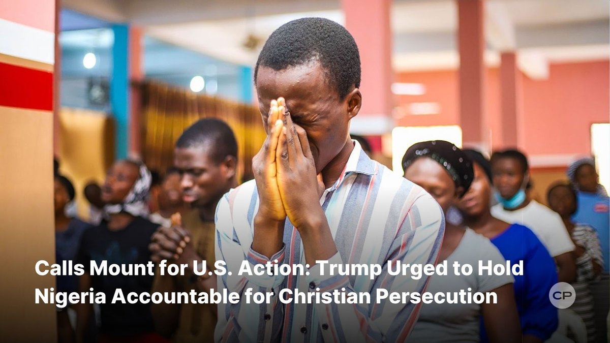 ChristianPost's tweet image. U.S. religious freedom advocates and members of Congress are demanding action as over 7,000 Christians have been killed in Nigeria this year alone.
#FaithAndFreedom #JusticeForNigeria #PersecutedChurch #ChristianNews #ReligiousFreedom  
🔗 dlvr.it/TNw1W9