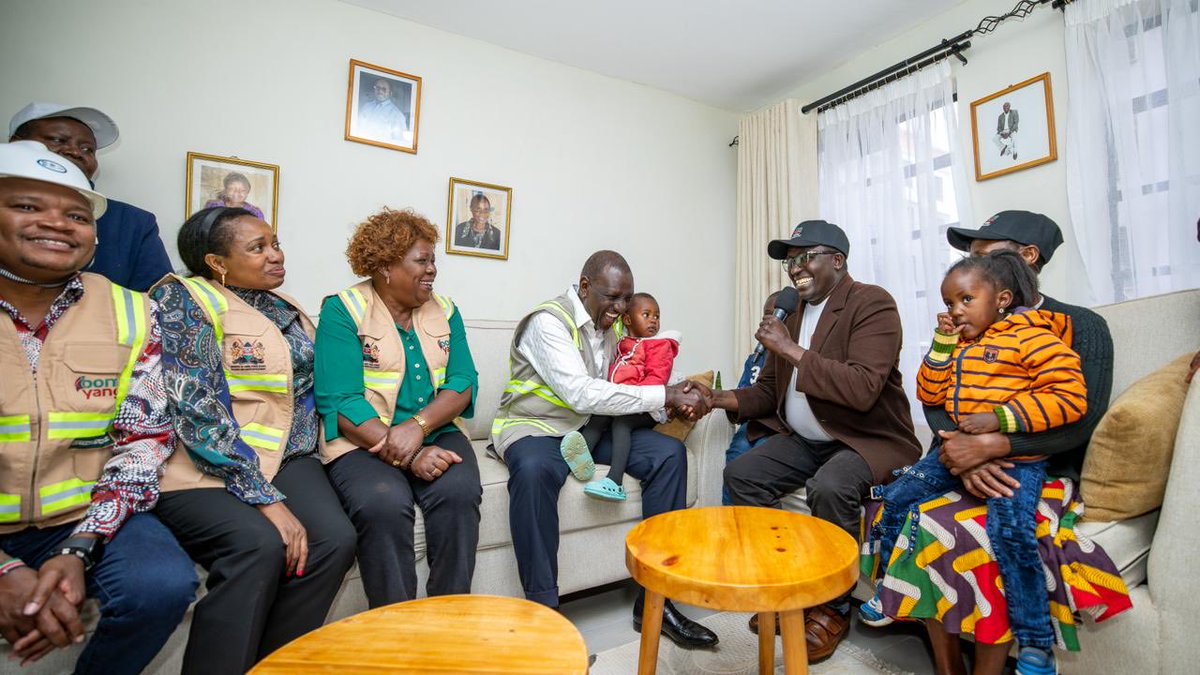 JaneFKyalo's tweet image. This is the Elburgon Affordable Housing program. 

I hope you know that Affordable Housing was included in the Azimio manifesto, too, and has actually been actualized. 

I love that Pres William Ruto has made it happen.