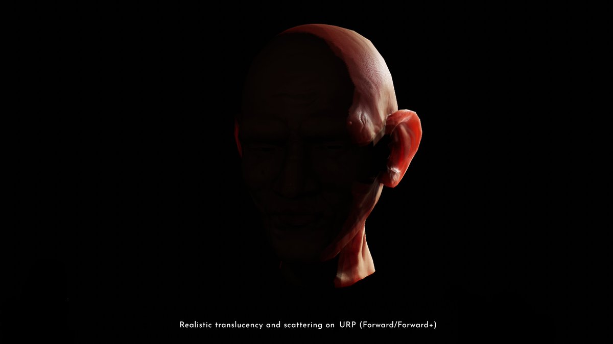 IrrSoft's tweet image. Our skin shader has been updated with improved support for URP lighting in Unity 6+. Real-time translucency, wrinkle deformation, procedural eyes and more!
Only on the @AssetStore👇
assetstore.unity.com/packages/tools…
#gamedev #indiedev #unity3d #madewithunity