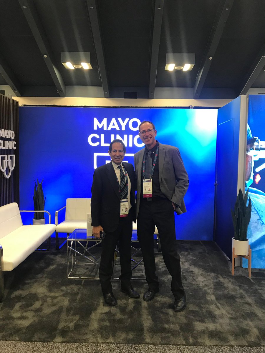 Great to see <a href="/rajivxgulati/">Rajiv Gulati</a> at the <a href="/MayoClinic/">Mayo Clinic</a> booth at <a href="/TCTConference/">TCT Conference</a>