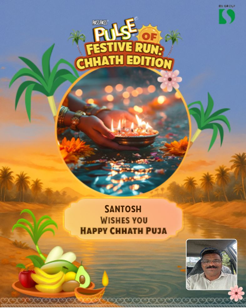 SantoshPethkar9's tweet image. #PulseOfFestiveRunChhathEdition