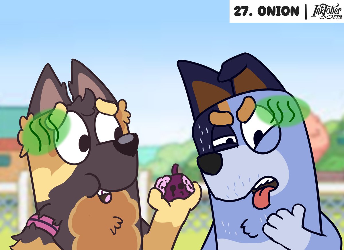 Kair654's tweet photo. 27. ONION
[Ganador: @soap56789]
Tu ganarías si es que retas al tío Stripe 
|
#Inktober #blueyart #blueyfanart https://t.co/IHlXoHa39d