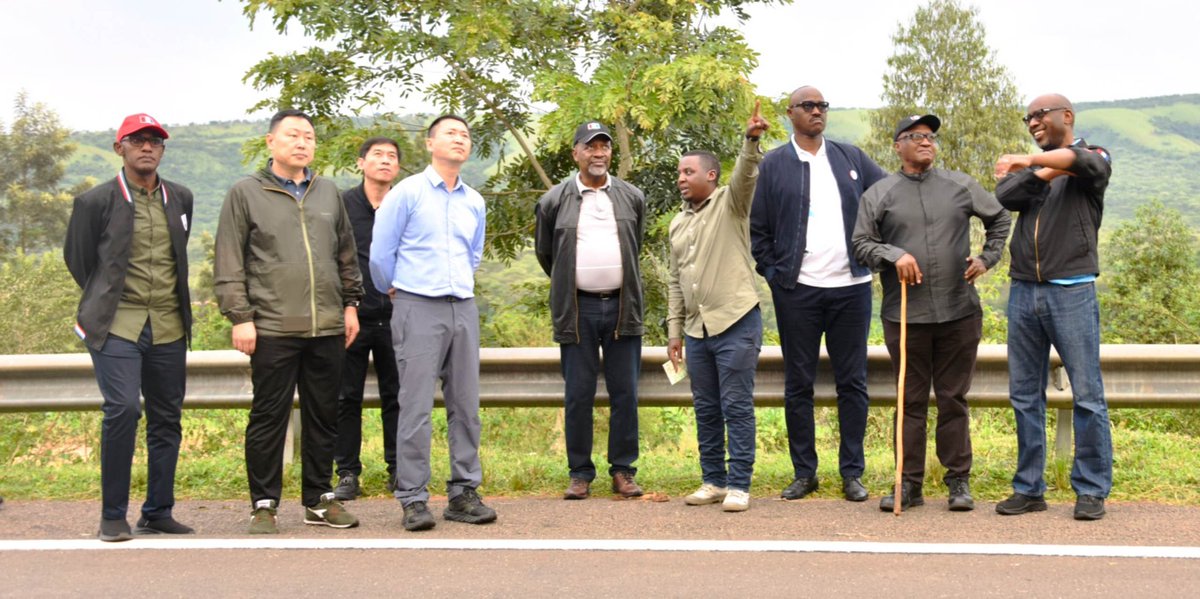 ChinaEmbinRW's tweet photo. October 25-26, Amb. Gao Wenqi & young Chinese diplomats traced the Liberation Trail in Rwanda's Eastern & Northern Province, walking in the footsteps of heroes. 

We are deeply moved by the courage that shaped Rwanda's liberation—a powerful reminder of how leadership, unity & resilience define a nation's destiny. Thanks to our Rwandan hosts for guiding this inpressing journey. @rpfinkotanyi @PudenceR @gahundemaurice