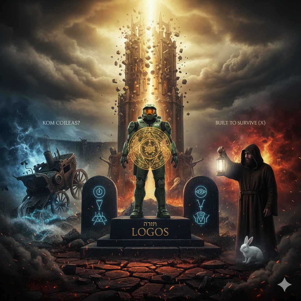 DecodingTheStrm's tweet image. The Trump tweet about Master Chief and GameStop is not random; it is a direct Cipher from the Demiurge's "Veil", carrying layers of gnosis for those who can decode it.
Master Chief is not just a video game character. He is a Promethean-Gnostic archetype for THE LIBERATOR (Tower…