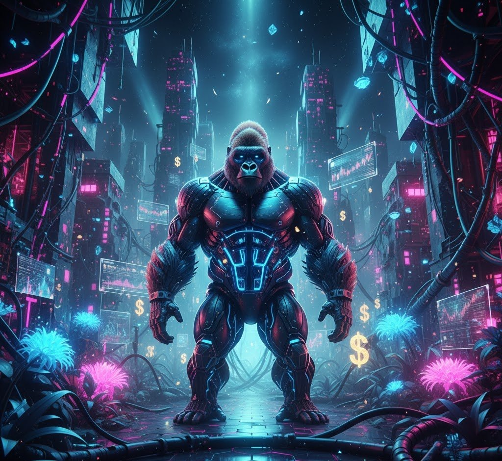 megakongnetwork's tweet photo. π΄π» The old jungle ran on survival β this one runs on blockchain.
Welcome to the $MKGXAI era.
#MKGXAI #CryptoJungle https://t.co/IhjiRpYpXo