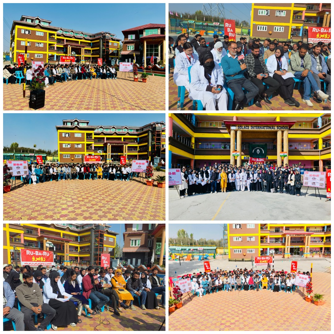 Vaasta_A_Ulfat's tweet photo. Indian Army organised Ru-Ba-Ru awareness programme at Solace International School, Pulwama, engaging students, youth &amp; locals on education, women empowerment &amp; social development.

The event strengthened Army–civil bond &amp; promoted harmony in the region.

#IndianArmy #Pulwama https://t.co/RxO5SGbRWi