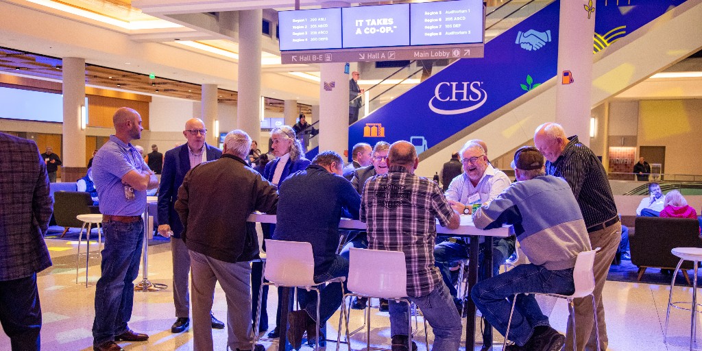 CHSInc's tweet photo. Raise your voice as a cooperative owner at the 2025 CHS Annual Meeting, Dec. 4-5, in Minneapolis, Minn. The annual meeting offers a full agenda of education sessions, networking and company updates. Register today: https://t.co/2Azg3AHXAA. https://t.co/Xl4eW58c4Q