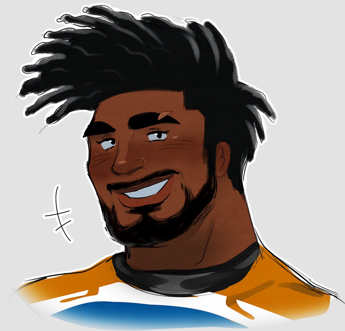 ive been losing my mind with how inconsistent he's been in my hanks art, so here is a h1nk bust that will maybe help me for future work (big emphasis on maybe)
#dateeverythinggame