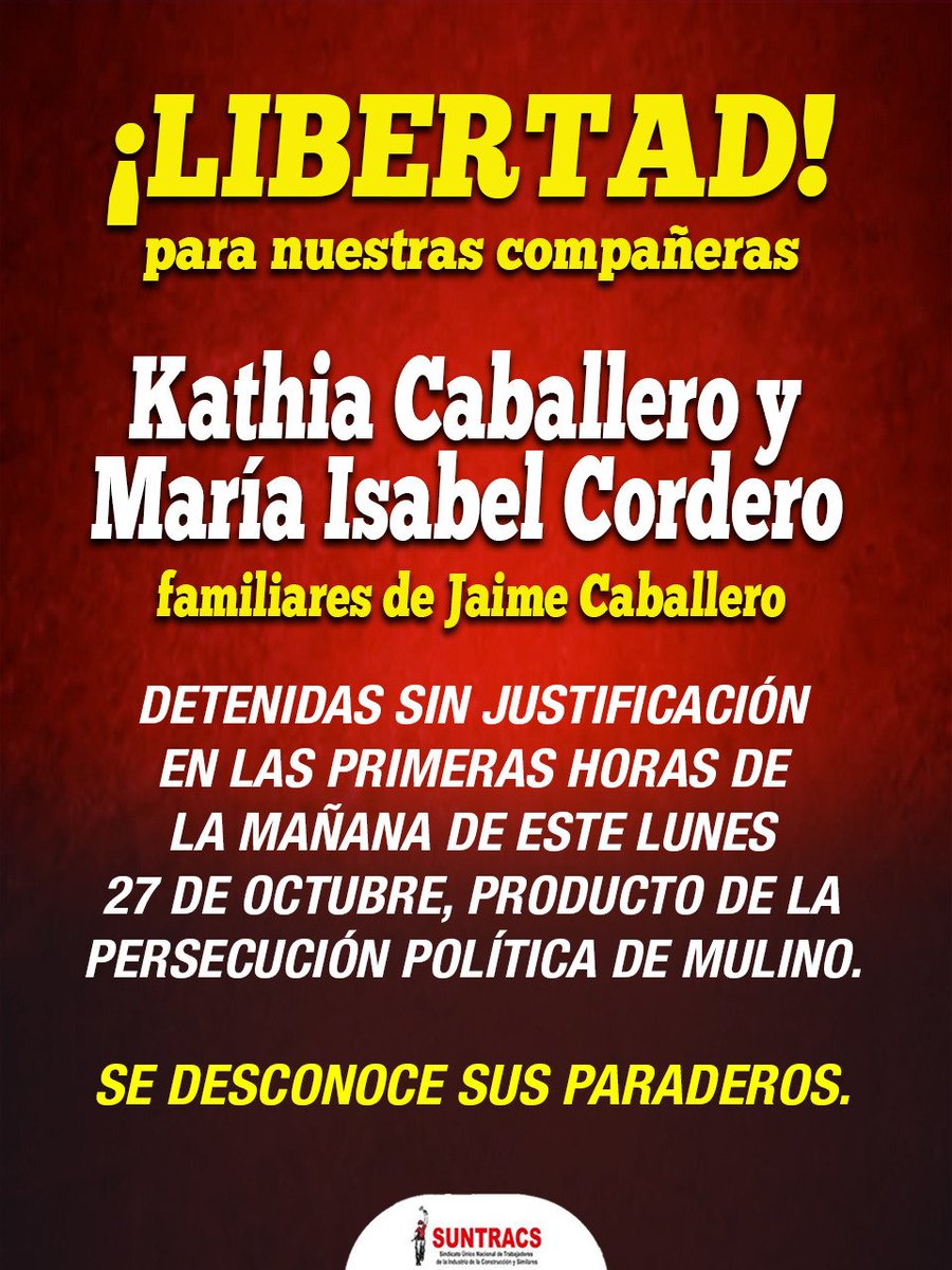 La dictadura en desarrollo...
Ahora se llevan a familiares.

ALERTA, pueblo!

Quieren reabrir la MINA!