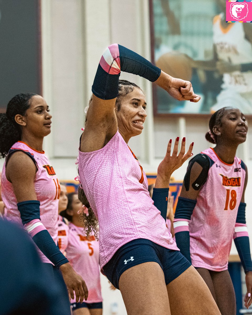 🐻Weekend Warriors💪
<a href="/MSUBearsVB/">Morgan State Volleyball</a> flipped the script and shut down the Bison 3-1 on Sunday!   📷shorturl.at/GXvZP 

Let’s keep this momentum rolling🔥
#GoBears🔷🔶