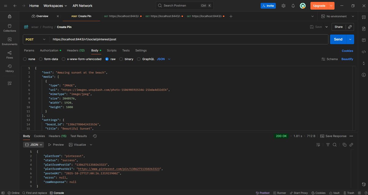 developerPrasad's tweet image. Happiness is seeing a 200 OK API response in @getpostman 

#saas #postleapio #buildinpublic