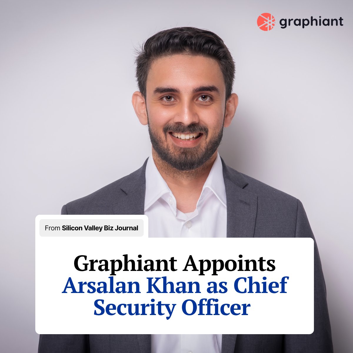 GraphiantHQ's tweet image. A new chapter begins at Graphiant.

Ali Shaikh ( @theuncagedali ) is appointed CEO, succeeding Founder Khalid Raza ( @_KhalidRaza now President &amp;amp; CSO), joined by Arsalan Khan (CSO) and Vinay Prabhu (CPO).

#Graphiant #AI #Networking #Leadership
