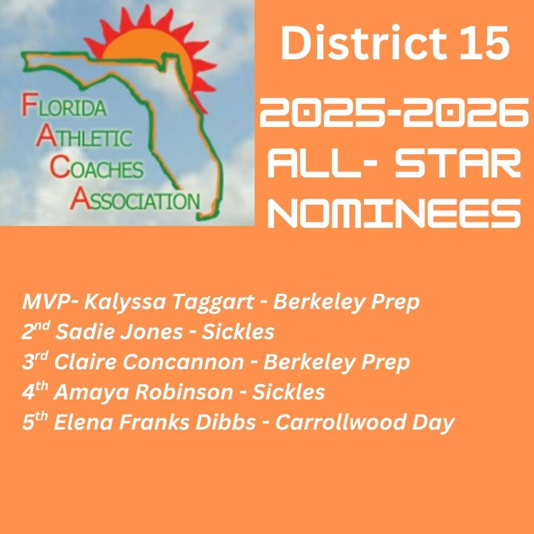sicklesvb's tweet photo. @FACACoaches congratulations to all the FACA District 15 nominees for 2025-2026. https://t.co/LV0EZUz2sT