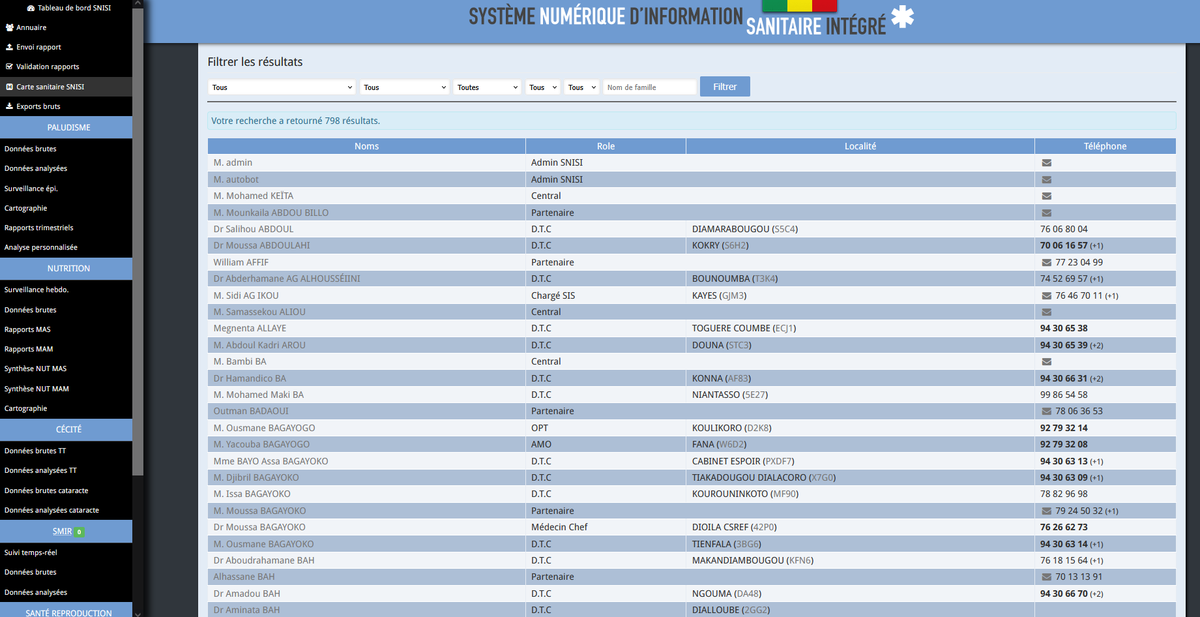 KeymousTeam's tweet photo. Been touched 🇲🇱
❌Mali numeric ministry of health system , letting full access of many elements including the full stats and full names of units and system controls including their contact details
#KeymousPlus #Elite_Network #Kitty_Search #Data #Breach #Alert #Hack #Cyber https://t.co/vUuOe7pKsm