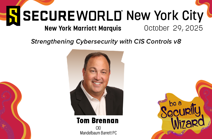 At SecureWorld New York City this Wednesday, CIO Tom Brennan <a href="/brennantom/">Tom Brennan</a> will delver into CIS Controls v8 and a practical, prioritized framework to help organizations improve their cybersecurity posture. See the conference agenda and register now! hubs.li/Q03Qg5lR0