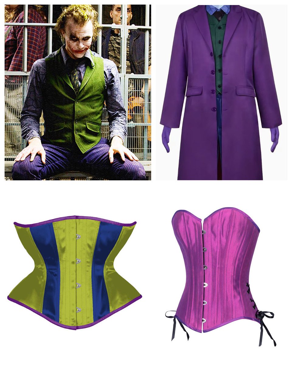 🃏 Joker-inspired Halloween outfit idea 💚💜
Bring out your chaotic charm and own the night in bold colors and mischief. #HalloweenLook #JokerVibes #CostumeInspo
