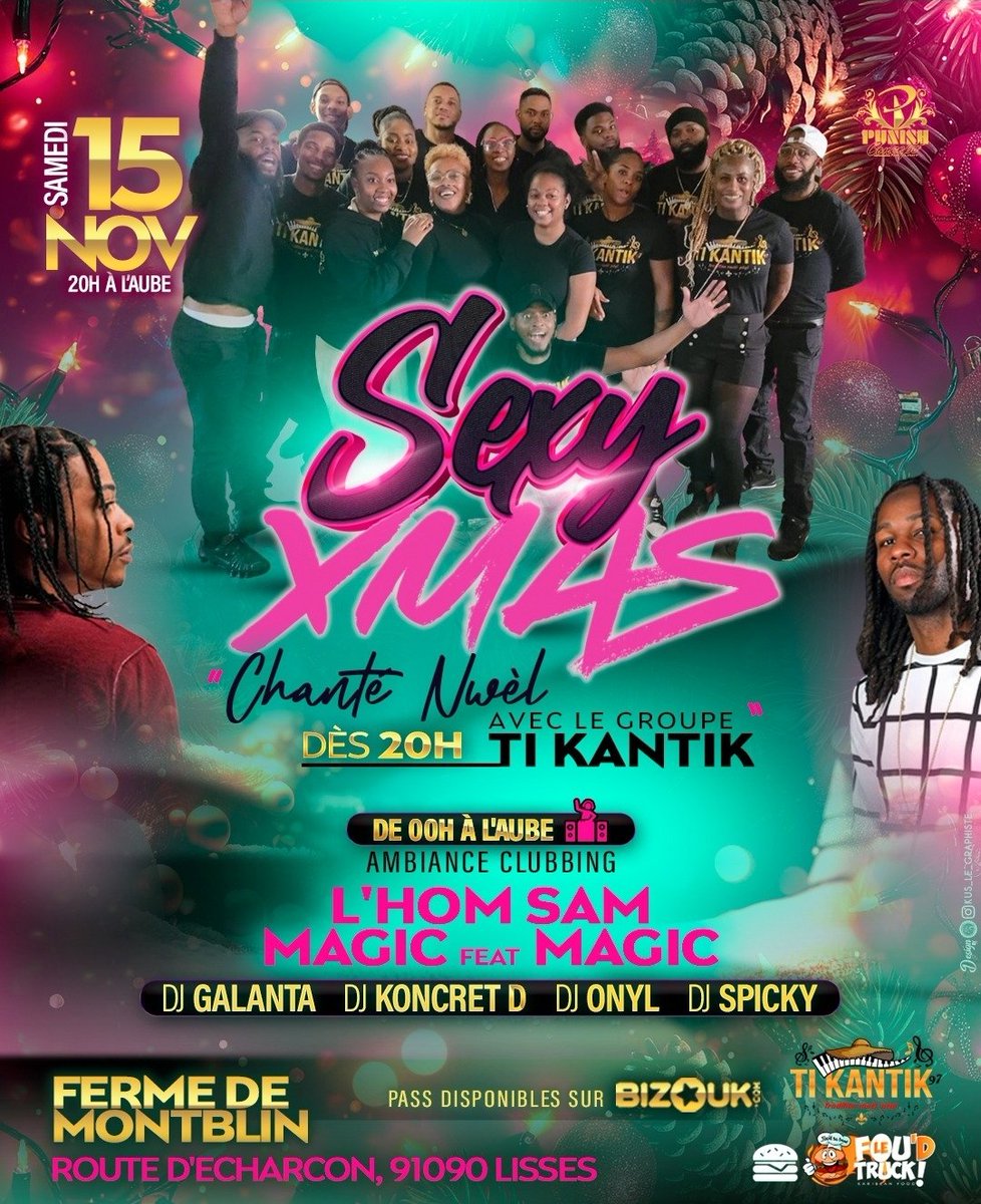 SaciSalyma's tweet photo. La magie de Noël commence avec Ti Kantik97 ! 🎶 Rendez-vous le 15 novembre pour un Chanté Nwel @WAntillaise @antilles97x https://t.co/QPeTp3vyJ9