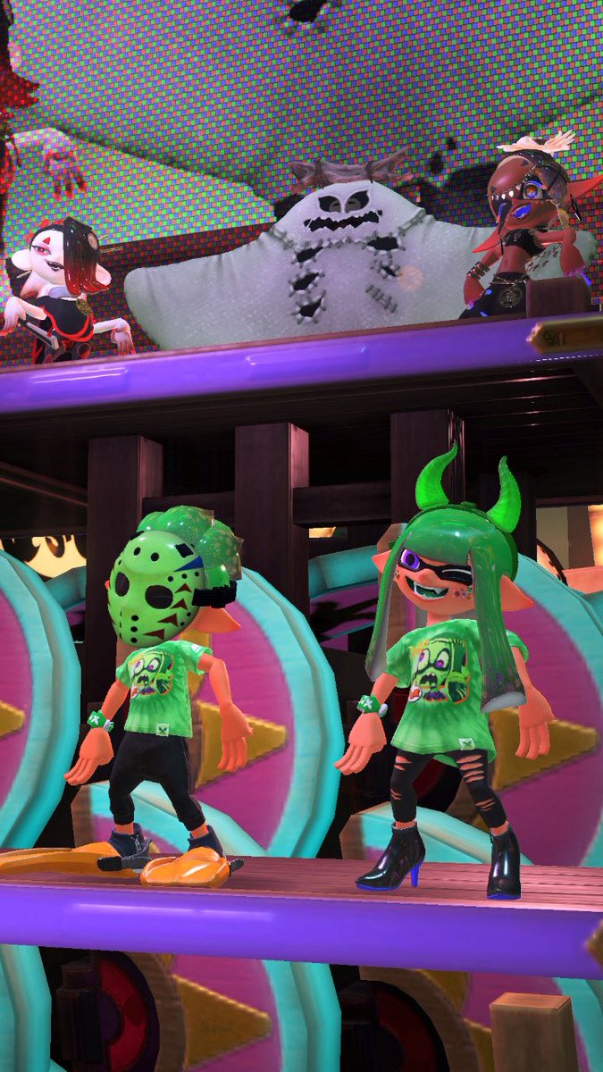 MoonCiel99's tweet photo. No fuimos tinta mal gastada este fin de semana 🔫🦑💚 https://t.co/fMvL8vLZd7