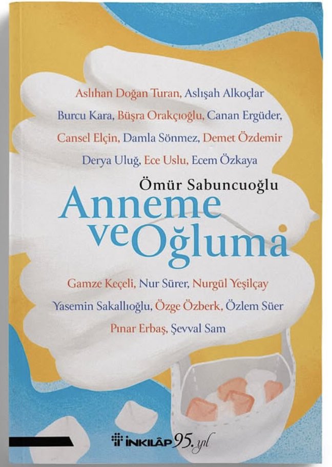 Ömür Sabuncuoğlu’nun  “Anneme ve Oğluma” kitabı için Tilya Damla Sönmez ve ünlü isimler öyküleriyle bir araya geldi.Kitabın satış geliri ile Doğu Anadolu&amp;Güneydoğu Anadolu Bölgesindeki maddi imkansızlar sebebiyle okuyamayan kız çocuklarına burs verilecek🥹🤍
#DamlaSönmez