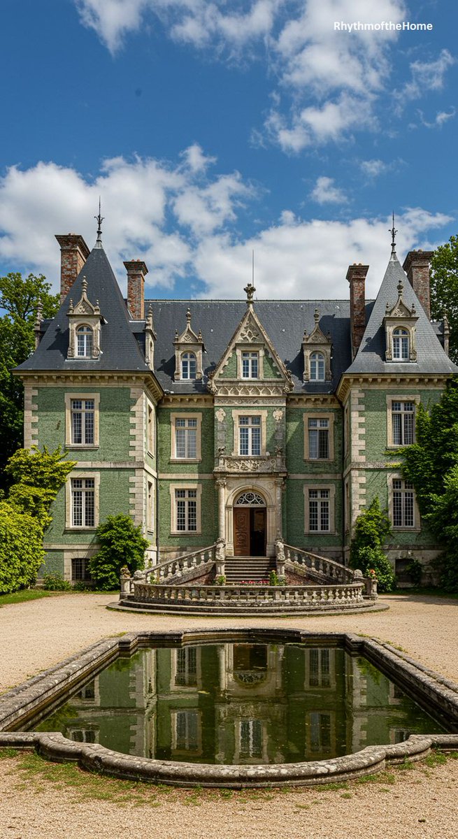 StudioeScrivo's tweet image. French House 
#architecturelovers