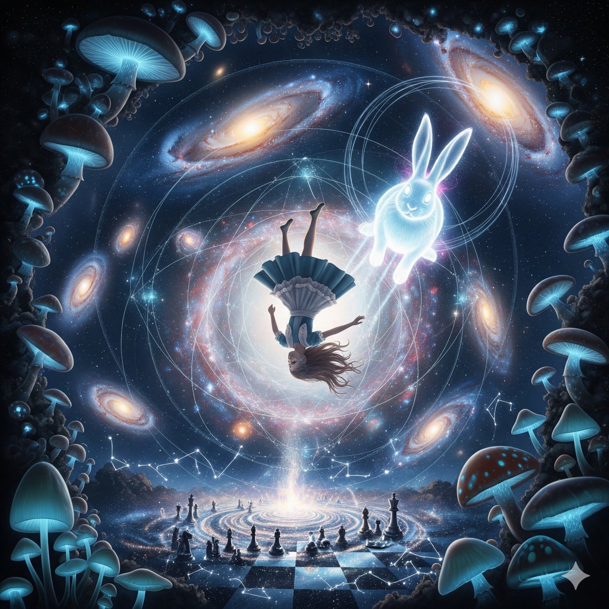 Hearthkeep252's tweet image. "White Rabbit" is a perfect Gnostic anthem, a parable of initiation hidden in plain sight  
 "White Rabbit" reveals itself not as a simple drug anthem, but as a precise Gnostic and alchemical parable of awakening from the construct.
1. The Gnostic Allegory Framework (The…