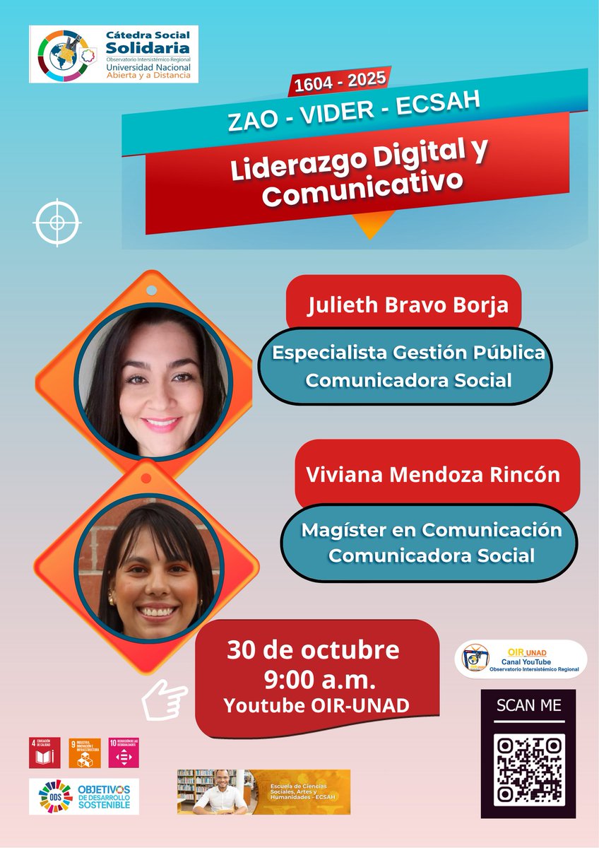 El OIR de las Regiones UNAD tweet media