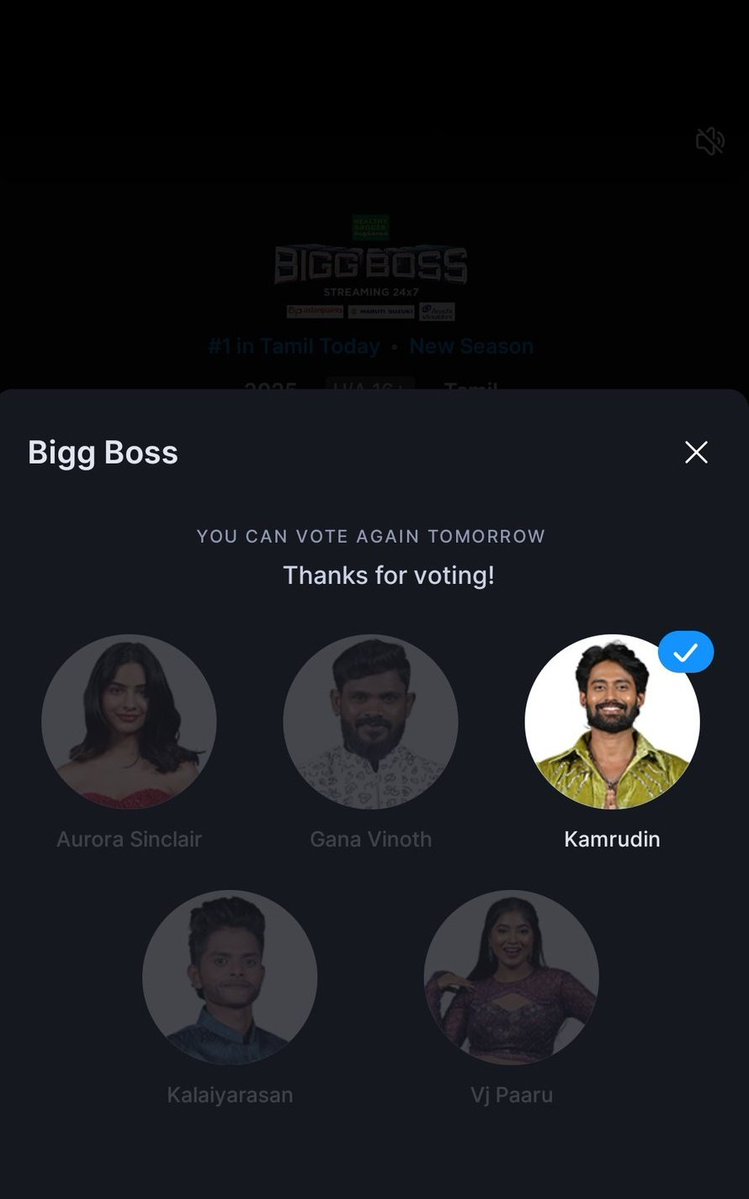 kamrudinsquad's tweet image. Nan Vote Pannidan Nenga pannitigala  Makkale 👍
Official Voting Start ayiduchu  frds 🥳💥🙌🔥 Hotstar and missed call a seiyavendiya  kadamaiya senjitu vanga 💪😎 #Kamrudin #KamrudinSquad #VoteForKamrudin #BiggBossTamil9 #BiggBoss9Tamil #BiggBossTamilSeason9 @fatmanravi @MSimath