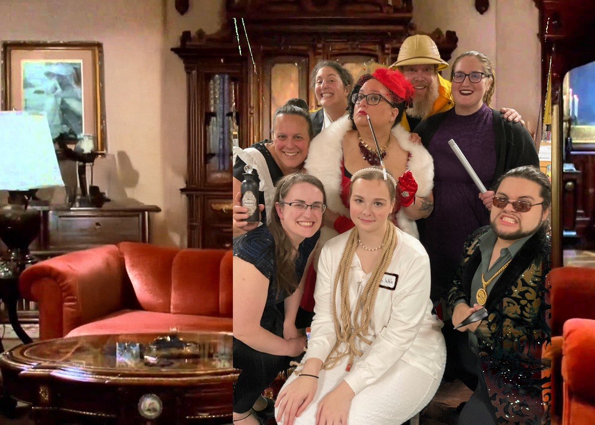 A weekend of intrigue, clues, colours and murder indeed! 🧐
'Clue: A Murder Most Literary' was a hit!

Until next time *insert evil laughter*

#muskoka #livetheatre #murdermystery #supportlocal