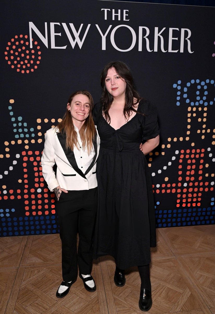 boygeniussource's tweet image. Julien Baker & Lucy Dacus at The New Yorker Fest After Party last night in New York City! 
📸: Bryan Bedder/Getty Images for The New Yorker