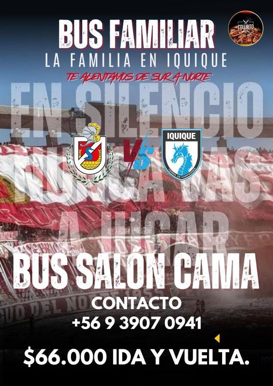 Bus Familiar para ir a acompañar a <a href="/CDLS_OFICIAL/">CD La Serena Oficial</a> este viernes contra Iquique.

$66.000 ida y vuelta.

🇦🇹🇦🇹🇦🇹🇦🇹🇦🇹🇦🇹🇦🇹🇦🇹🇦🇹🇦🇹🇦🇹🇦🇹🇦🇹🇦🇹