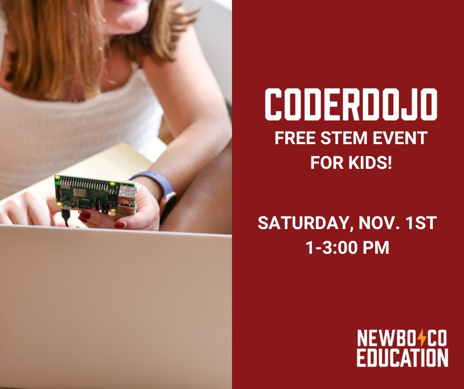 Join CoderDojo for hands-on STEM fun! 🌱 Learn to make seed bombs with Kendal from Matthew 25’s Urban Farm &amp; contribute to a digital planting map! Check it out: newbo.co/event/coderdoj…