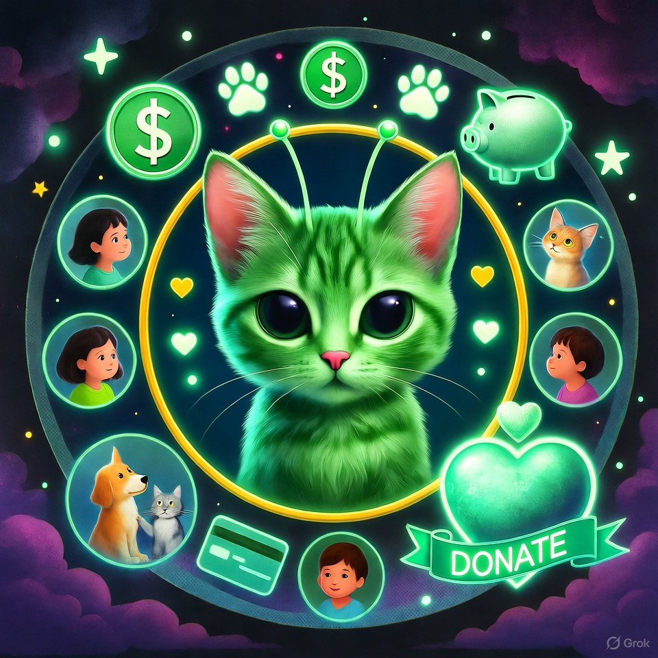 Gashycoin's tweet image. A cute Alien Cat…
with whale-sized potential. 🐱💚
Don’t let simplicity fool you — this will surprise Solana fast.
👉 gas hycoin.com/click.html
📜 CA: DokPYQ33k3T9S7EEesvwvuuAtoQb4pY8NWszukKwXWjv
#Gashy #Solana #AlienCat