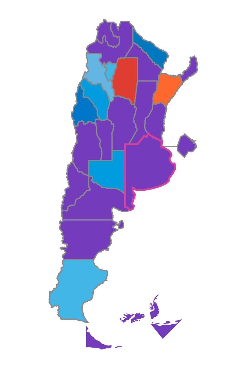 El mapa habla solo: el cambio se impuso en casi todo el país. La Boleta Única demostró que cuando se vota con reglas claras, la democracia gana en legitimidad y la gente vota con convicción, no con miedo ni con trampas.

Hoy la Argentina dio un paso adelante. Se impuso la