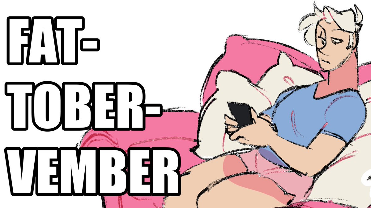 FAT-TOBER-VEMBER over on the p-tron site! I missed last month's challenge but then decided I want to do it so I'm doing it now instead. 

See my card for the p-tron~&lt;3 Available for all subscribers, all month.

#weightgain #fattytober