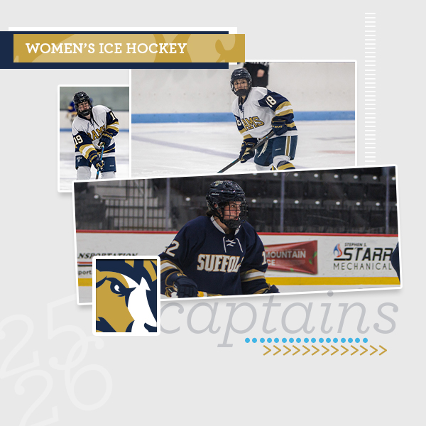 NEWS ➡️ Trio to Captain <a href="/su_whockey/">Suffolk Womens Hockey</a> in 2025-26

📰➡️ gosuffolkrams.com/x/7n99x

#RamNation