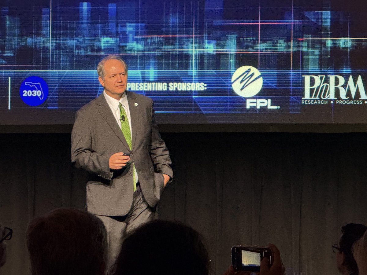Fla_Pol's tweet photo. .@FLChamber's @MarkWilsonFL: Workforce inclusion is the bridge between No. 16 and No. 10 economy
Reporting by @DrewWilsonFL
https://t.co/HULXj1gjuj
#FlaPol #FutureFlorida #F3 https://t.co/YBW8TuTqL8