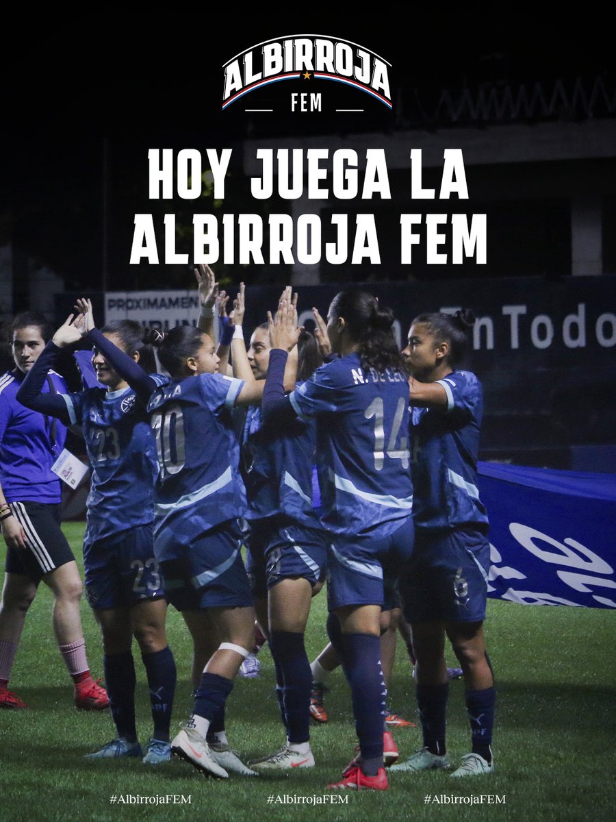 Albirroja's tweet photo. 𝙃𝙤𝙮
𝙟𝙪𝙚𝙜𝙖
𝙡𝙖 #𝘼𝙡𝙗𝙞𝙧𝙧𝙤𝙟𝙖𝙁𝙀𝙈 ⚪️🔴

🇵🇾 🆚 🇻🇪 https://t.co/NOPdntJ2a2